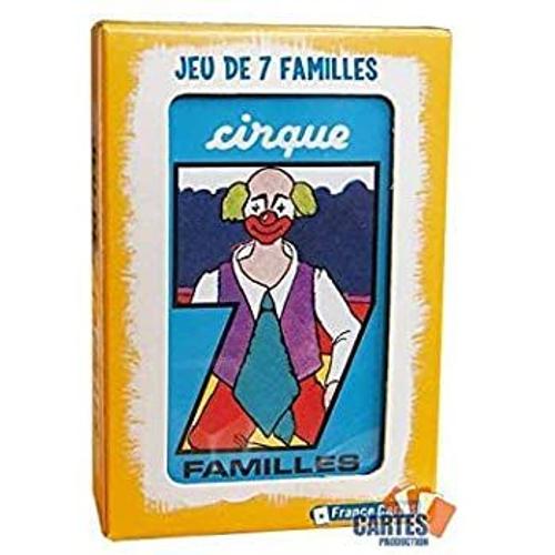 Jeu De 7 Familles Thème Le Cirque