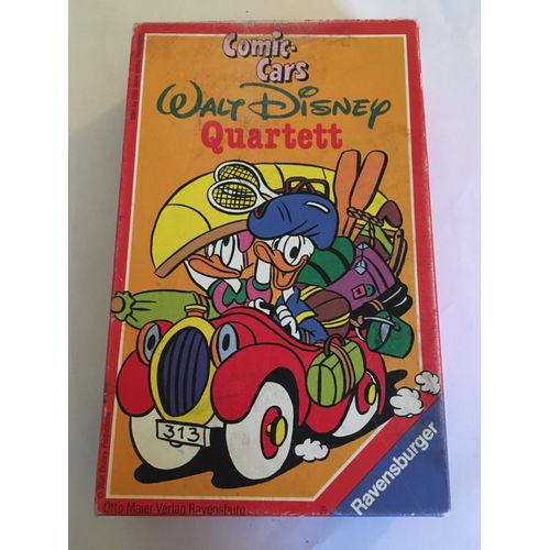 Comic-Cars Walt Disney Quartett 1986 Ravensburger