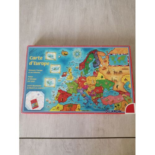 Puzzle Carte D'europe 200 Pièces