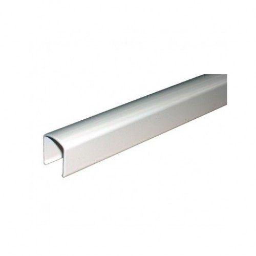 Profil de recouvrement - ferme-imposte Ventus F 200 - argent - 1800 mm FERCO