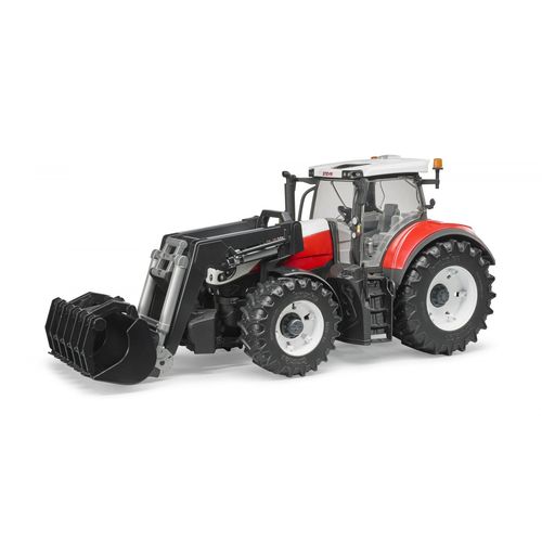 Bruder Tracteur Steyr 6300 Terrus Cvt Avec Fourche-Bruder