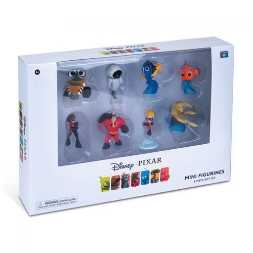 Mondo - Thinkway Pixar - Coffret 8 Mini Figurines