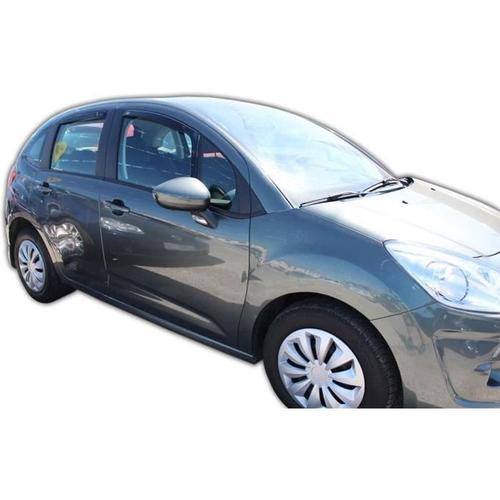 Jj Automotive | Deflecteurs D'air Déflecteurs De Vent Compatible Avec Citroen C3 5p 2009-2016 4pcs