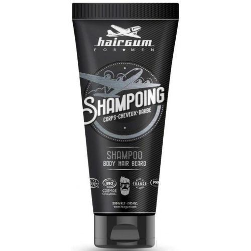 Shampooing Cheveux, Barbe Et Corps Hairgum 200g 