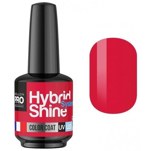 Mini Vernis Semi-Permanent Hybrid Shine Mollon Pro 8ml Fiery 2/18 