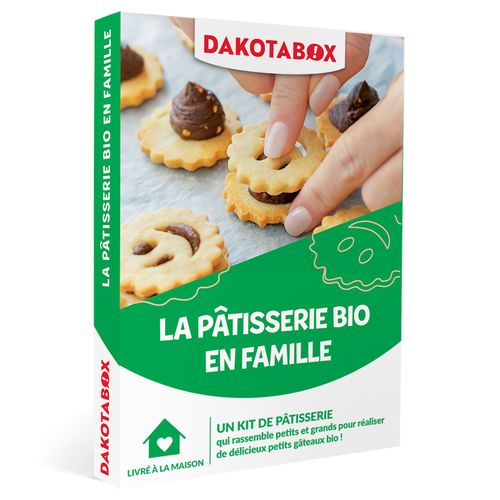 Dakotabox - La Pâtisserie Bio En Famille - Coffret Cadeau Gastronomie
