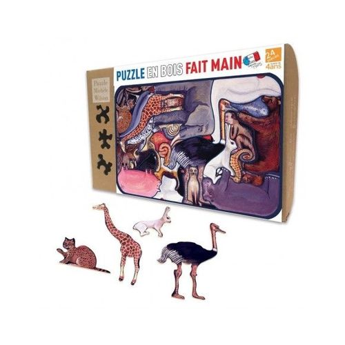 Puzzle 24 Pièces Les Animaux En Folie - Pmw