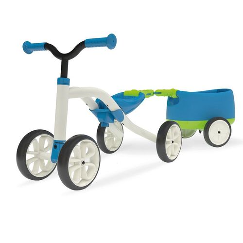 Europ-Ts Combo Quadie+Trailie Quadie + Benne Arrière , Poignée Confort. Hauteur De Siège Du Quadie Réglable Sans Outils.
