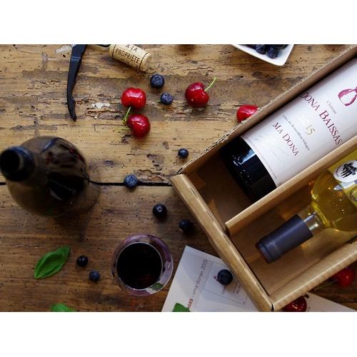 Smartbox Coffret Pépites de vignerons : 2 grands vins rouges et livret de  dégustation - Coffret Cadeau Gastronomie pas cher 