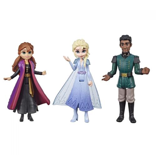 FROZEN Disney La Reine des Neiges 2 - Coffret de Mini-poupees figurines  Elsa, Anna et Matttias
