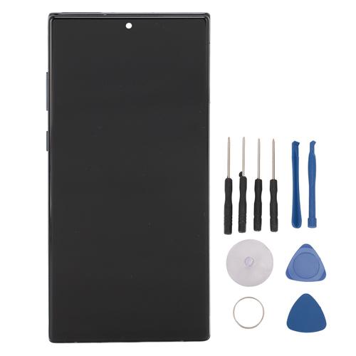 Remplacement D'éCran Pour Galaxy Note 10 Plus Tft Lcd éCran Tactile NuméRiseur AssembléE Avec Cadre Et Outils De RéParation