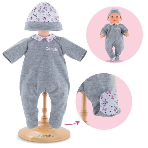Mon Grand Poupon Pyjama Panda Party Pour Poupon 36cm