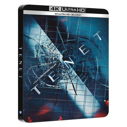 Tenet - 4k Ultra Hd + Blu-Ray + Blu-Ray Bonus - Édition Boîtier Steelbook