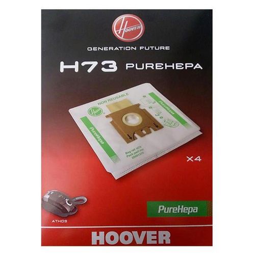 H73 Boite de 4 sacs microfibre (283383-51578) Aspirateur (35601375 HOOVER)