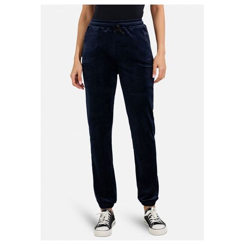 Pantalon Jogging En Velours Taille : Femme Noir L