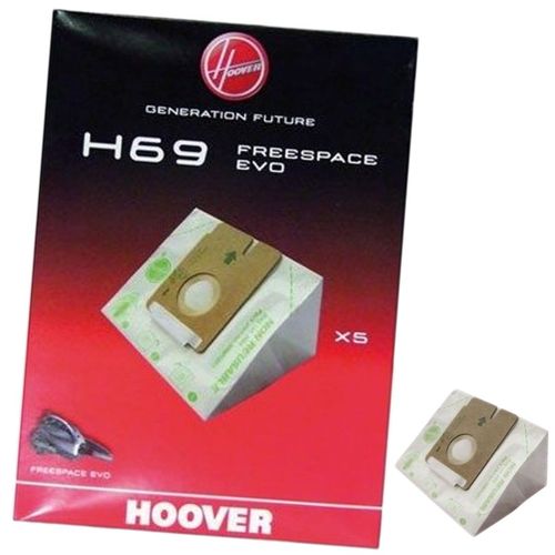 lot de 5 sacs H69 (294242-35343) - Aspirateur (35601053 HOOVER)