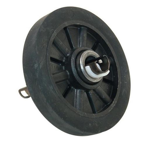 Axe long avant et galet de tambour Sèche-linge (481252898003 RADIOLA PROLINE BAUCKNECHT IGNIS KITCHENAID BOSCH LADEN WHIRLPOOL BAUKNECHT IKEA WHIRLPOOL SOGELUX VEDETTE)