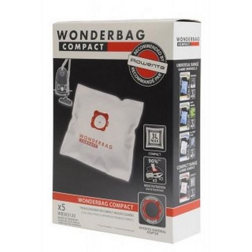 Boite de 5 sacs - Aspirateur (WB305120 MOULINEX, ROWENTA, TEFAL)