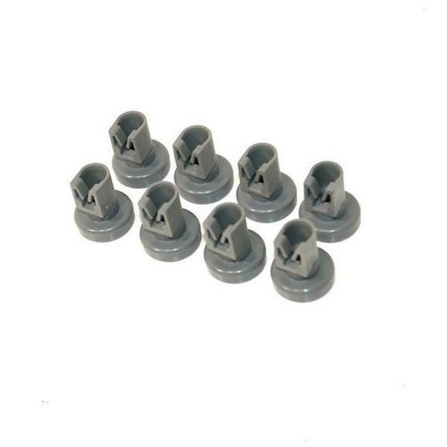 8 Roulettes panier supérieur (200568-11338) Lave-vaisselle (50286967000 ELECTROLUX FAURE ARTHUR MARTIN ELECTROLUX ZANUSSI LEONARD AEG ARTHUR MARTIN PROGRESS ZANKER IKEA JUNO REX ZOPPAS)