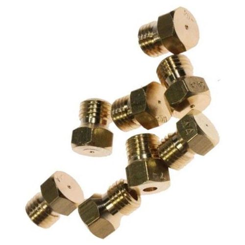 Jeu d'Injecteurs gicleurs gaz butane/ propane d'origine Four cuisinière (C00280352 SCHOLTES ARISTON HOTPOINT)