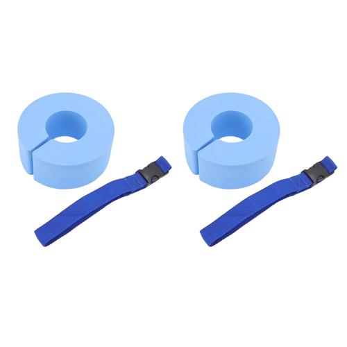 Poignets De Natation éPais Eva Pour Enfants, 2 PièCes, Anneau De Bras En Mousse De Flottabilité, éQuipement De Natation Pour Enfants, Ceinture Bleue