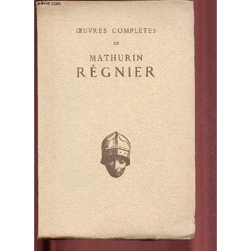 Oeuvres Completes De Mathurin Regnier
