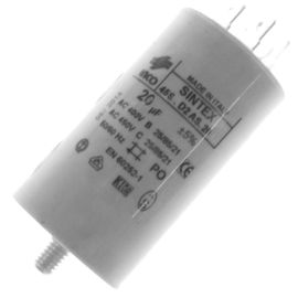 Condensateur 20 mF 450V (294774-48875) Lave-linge (481981729153 BRANDT THOMSON VEDETTE FAGOR)