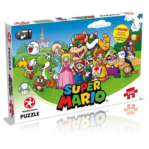 Puzzle Super Mario And Friends - 500 Pièces - Version Française