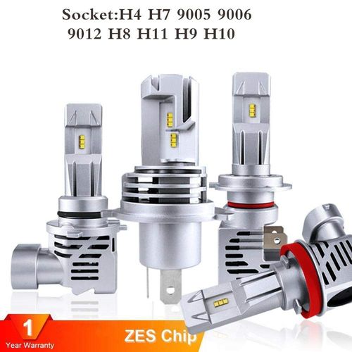 Petites Ampoules Led Sans Fil W1 M3 12v 55w H7 H11 9005 9006 H4, Garantie 2 Ans