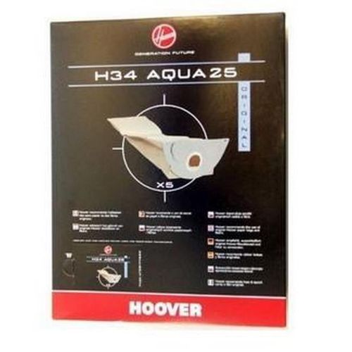 Boite de 5 sacs H34 (36085-44473) - Aspirateur (09177650 HOOVER)