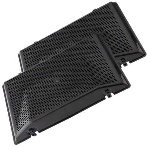 Lot de 2 filtres charbon type 37 AMC962 (52406-2871) Hotte (484000008786 481249038015 ARISTON HOTPOINT WHIRLPOOL FAGOR FAURE IKEA WHIRLPOOL SAUTER)