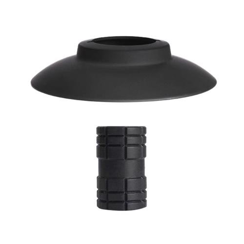 Lampe De Poche Anitilislip En Silicone, 2 Pièces, Coquille Enduite De Torche De Camping, Abat-Jour En Forme De Phare, Équipement D'extérieur Pour Objectif Zéro