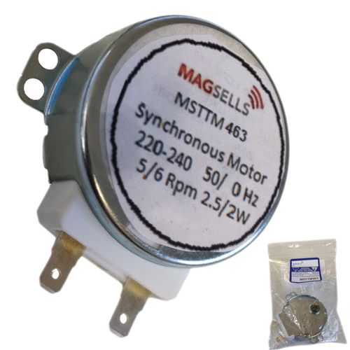 Moteur de plateau d'origine Four micro-ondes (481236158449 DA31-10107C CYLINDA PRIVILEG IGNIS V-ZUG BRANDT KITCHENAID LADEN SHARP ARISTON HOTPOINT INDESIT WHIRLPOOL BAUKNECHT IKEA WHIRLPOOL)