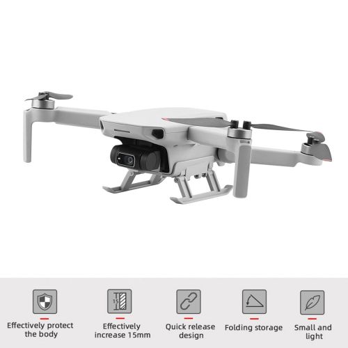 Train D'atterrissage Pliable Pour Dji Mini 3 Pro, Protecteur De Support De Jambe À Hauteur Étendue, Accessoires De Support De Trépied Pour Drone-Générique