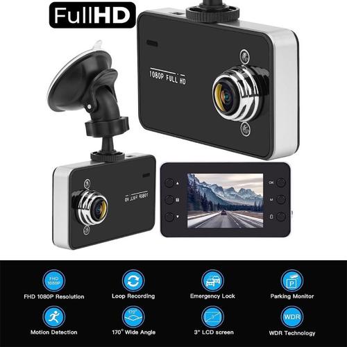 Caméra Vidéo Full Hd Pour Voiture, Enregistreur De Données En Boucle, Moniteur De Stationnement, Angle De Vue De 2.7 °, Caméra De Tableau De Bord, Navigateur Gps, Prise En Charge Tf 32g, 1080 Pouces,