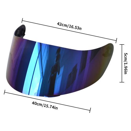 Visière De Casque De Moto Intégrale, Protection Uv, Demi-Casque Anti-Buée, Visière Coupe-Vent, Lentille De Soin Des Yeux, Agv K5 K3sv K1