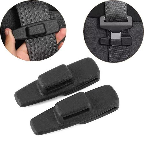 2pcs Forte Universelle Voiture Ceinture De Sécurité Protection Voiture Ceinture De Sécurité Boucle Attache Élastique Ajuster Clip Accessoires Intérieurs De Voiture