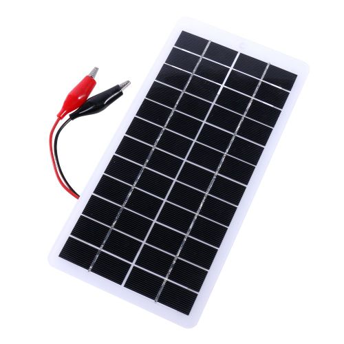 Panneau Solaire D'extérieur Portable 12v 10w, Sortie Usb, Chargeur En Polysilicium Pour Téléphone Portable