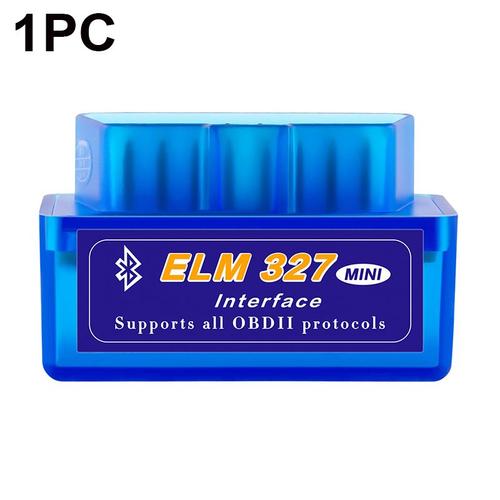 Mini Outil De Diagnostic De Comportement De Conduite Obd, Eau Petbluetooth, Lecteur De Code, Outils De Diagnostic De Moteur De Vérification, Elm327 V1.5