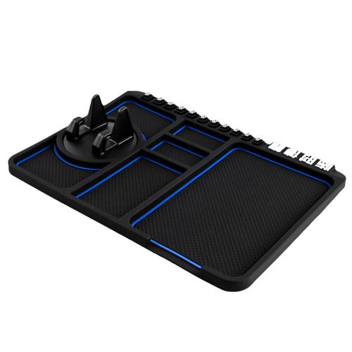 Tapis Antidérapant Pour Tableau De Bord De Voiture, Tapis Antidérapant En Silicone, Support Universel De Téléphone Pour Voiture, Support De Navigation Gps En Pvc, Carte De Numéro De Parking