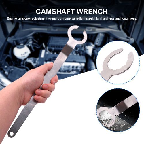 Outils De Verrouillage De Poulie De Courroie De Réglage De Tendeur D'arbre À Cames Pour Jetta Sagitar Golf, Acier Au Chrome Vanadium, Ea211