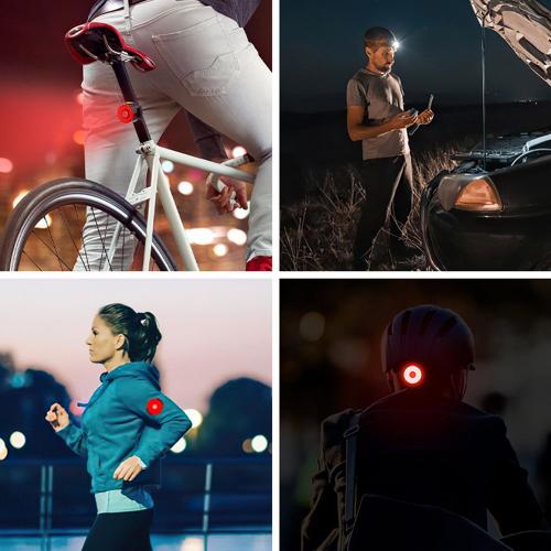 Enquêter Arrière Led Pour Vélo, 30lm, 250mah, Aste Par Micro Usb, Feux Arrière De Sécurité Pour Vtt Et Vélo De Route, 7 Modes, Accessoires De Cyclisme Étanches