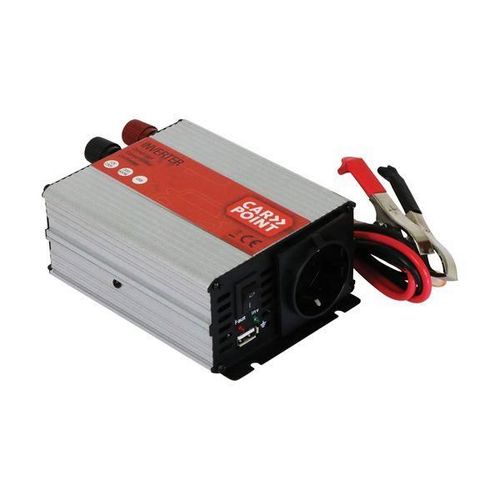 Convertisseur 12v 230v 300w Avec Pinces Croco Carpoint