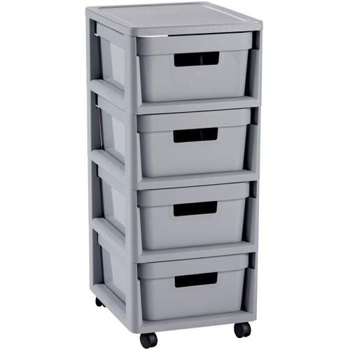CURVER - Tour de rangement Infinity -4x11L-