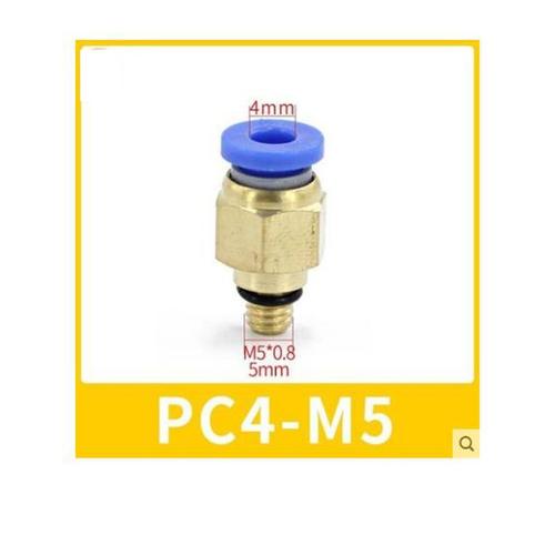 Connecteur Pneumatique Pour Trachée Pc4/6/8 ¿ 01, Tube En Pu À Bouchon Rapide, Cylindre 8mm, Filetage Pc Droit, 16 Tuyaux, 12 Embouts Rapides, 10 Pièces