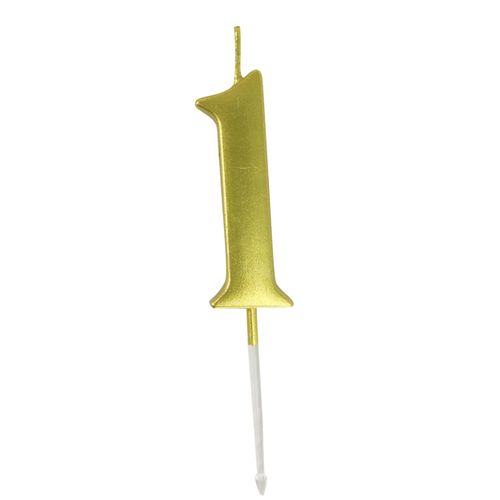 Bougies En Cire Chiffres Arabes 0-9, Garniture De Gâteau Numérique, Ornement De Fête D'Anniversaire Pour Enfants, Accessoires De Décoration