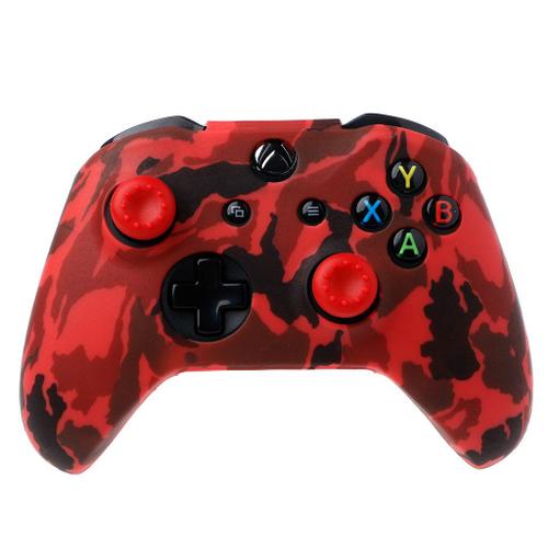 Housse De Camouflage En Silicone Pour Manette De Jeu, 2 Joysticks Pour Manette Xbox One X S, Nouveauté 2021