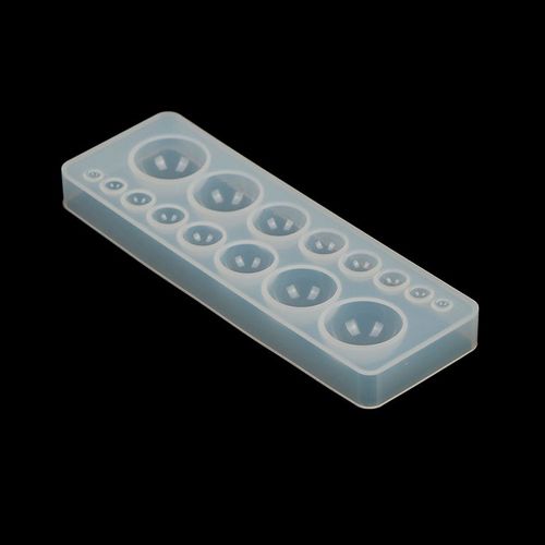 Moule En Silicone Pour Bricolage, 1 Pièce, En Résine Époxy, En Cristal Rond, Fait À La Main