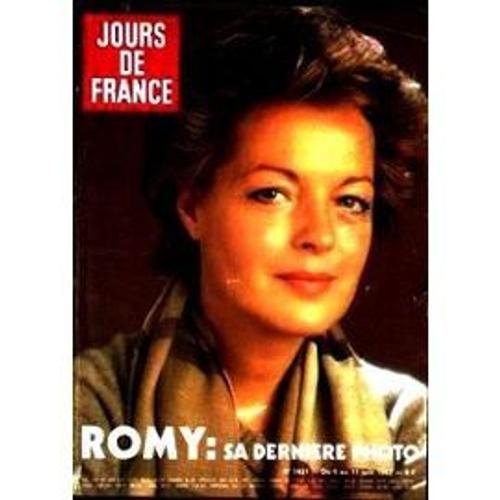 Jdf1431 Romy Sa Dernière Photo, M. Faure, Borg, Les Lauriers De Cannes, Hossein.
