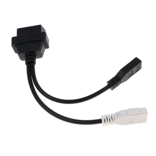 Câble D'interface Adaptateur 2x2 Broches Pour Véhicule, Kit De Conversion Obd2 Obdii Pour Vw Audi Seat